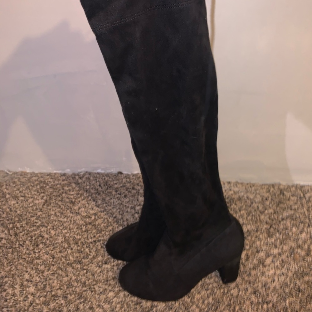 Black Thigh-high Boots